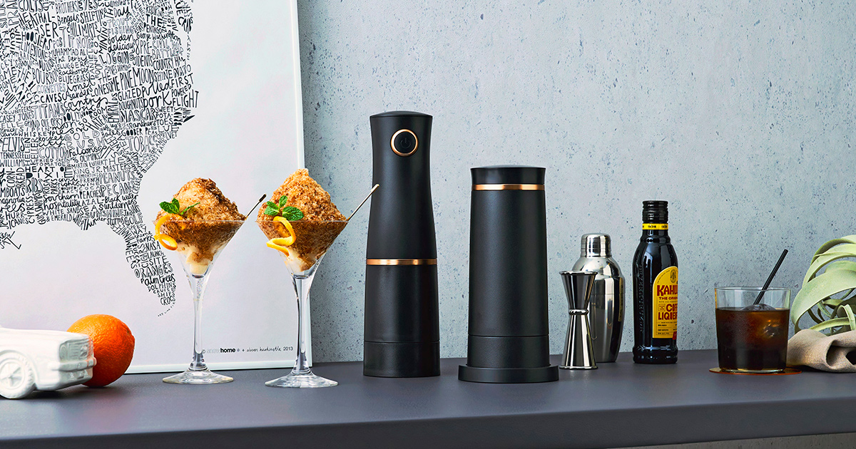 DOSHISHA 電動コーヒーミルかき氷器｜Coffee mill Ice shaver