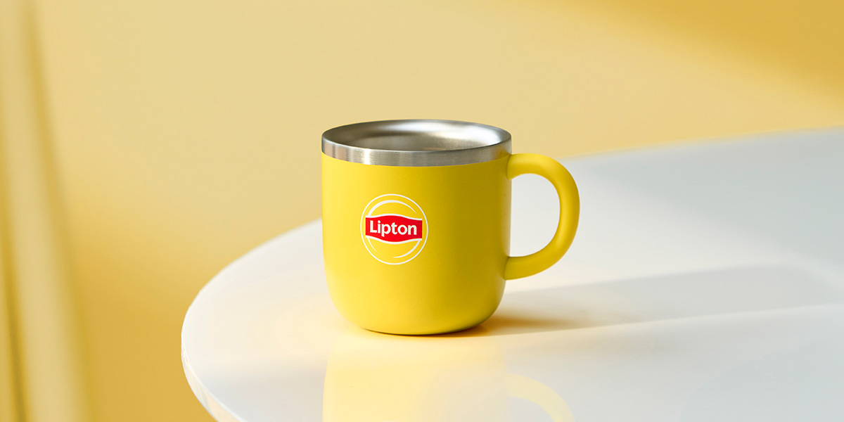 白湯専科マグカップ meets Lipton｜ON°CZONE｜株式会社ドウシシャ